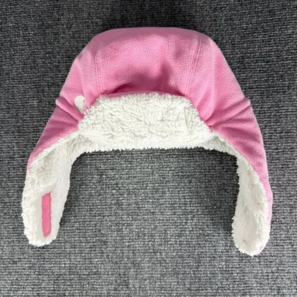 Carhartt Ear Flap Hat Infant Toddler Pink Winter Trapper Sherpa Lined Soft Warm
